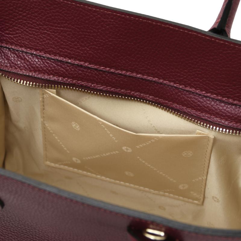 Origami Leather tote