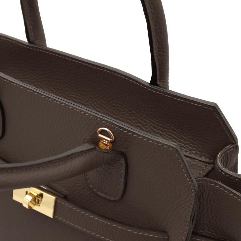 Origami Leather tote