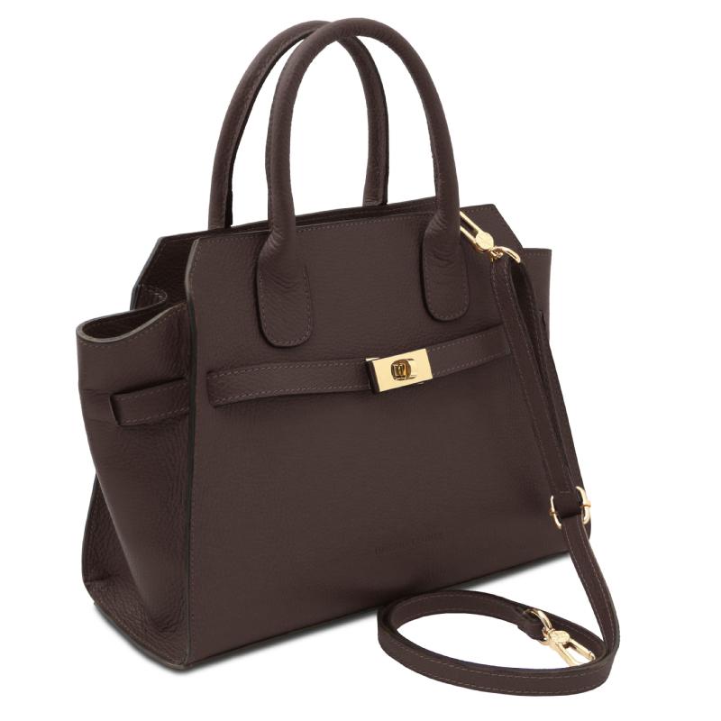 Origami Leather tote