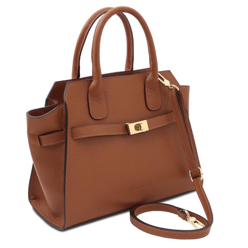 Origami Leather tote