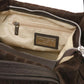Nora Cocoon Suede leather handbag with croc print