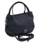 Nora Cocoon Suede leather handbag with croc print