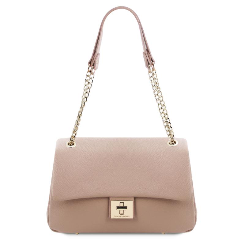 Γυναικεία Τσάντα Ώμου Δερμάτινη Elettra