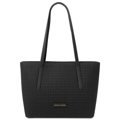 Γυναικεία Τσάντα Ώμου Δερμάτινη Dedalo - TL142578 - Μαύρο
