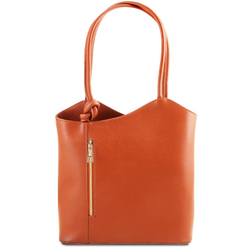 Γυναικεία Τσάντα Δερμάτινη Πλάτης & Ώμου Patty