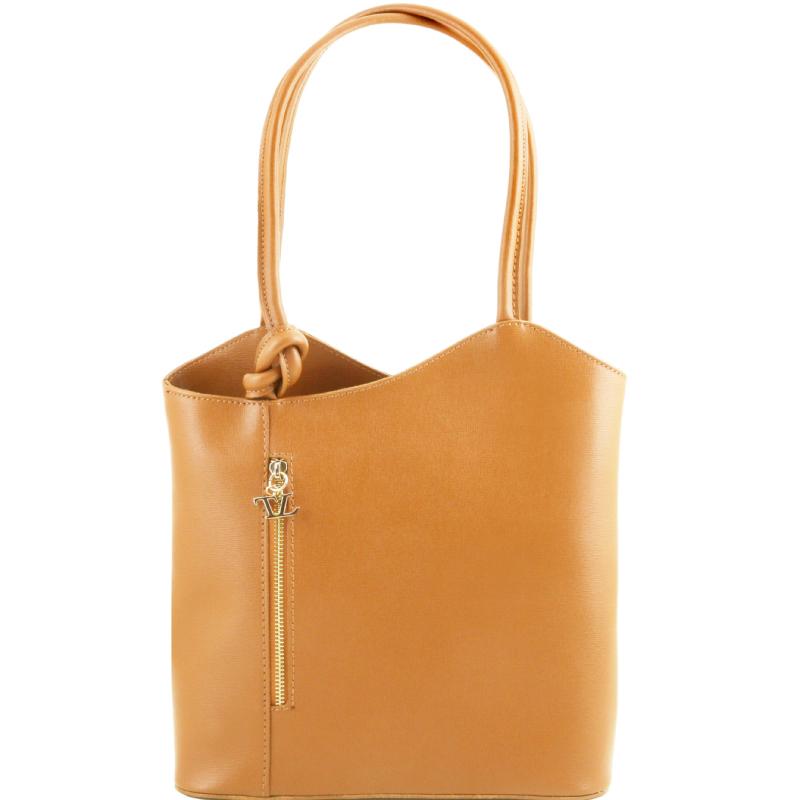 Γυναικεία Τσάντα Δερμάτινη Πλάτης & Ώμου Patty