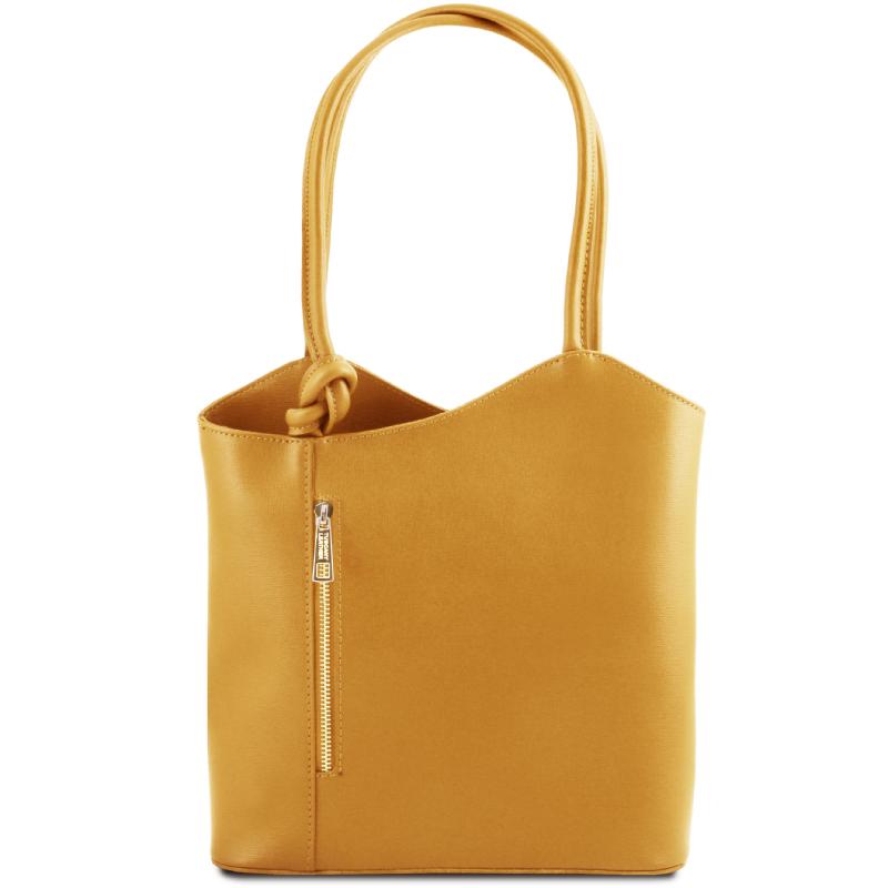 Γυναικεία Τσάντα Δερμάτινη Πλάτης & Ώμου Patty