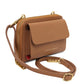 Urania Leather wallet/phone holder with strap