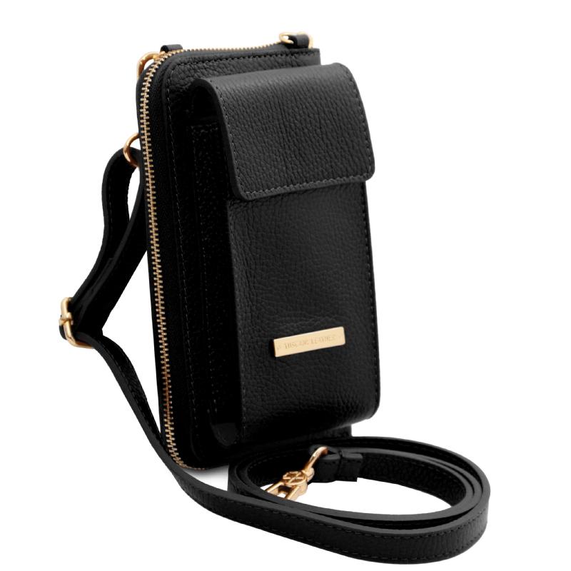 TL Bag Leather wallet/phone holder with strap