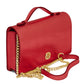 Opera Metallic leather with chain strap