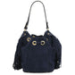 Nomade Suede leather fringe bucket bag