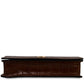 Opera Croque Croc print leather clutch with chain strap