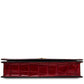 Opera Croque Croc print leather clutch with chain strap