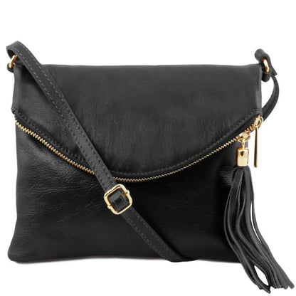 Γυναικείο Τσαντάκι Δερμάτινο TL Young Bag TL141153-Μαύρο