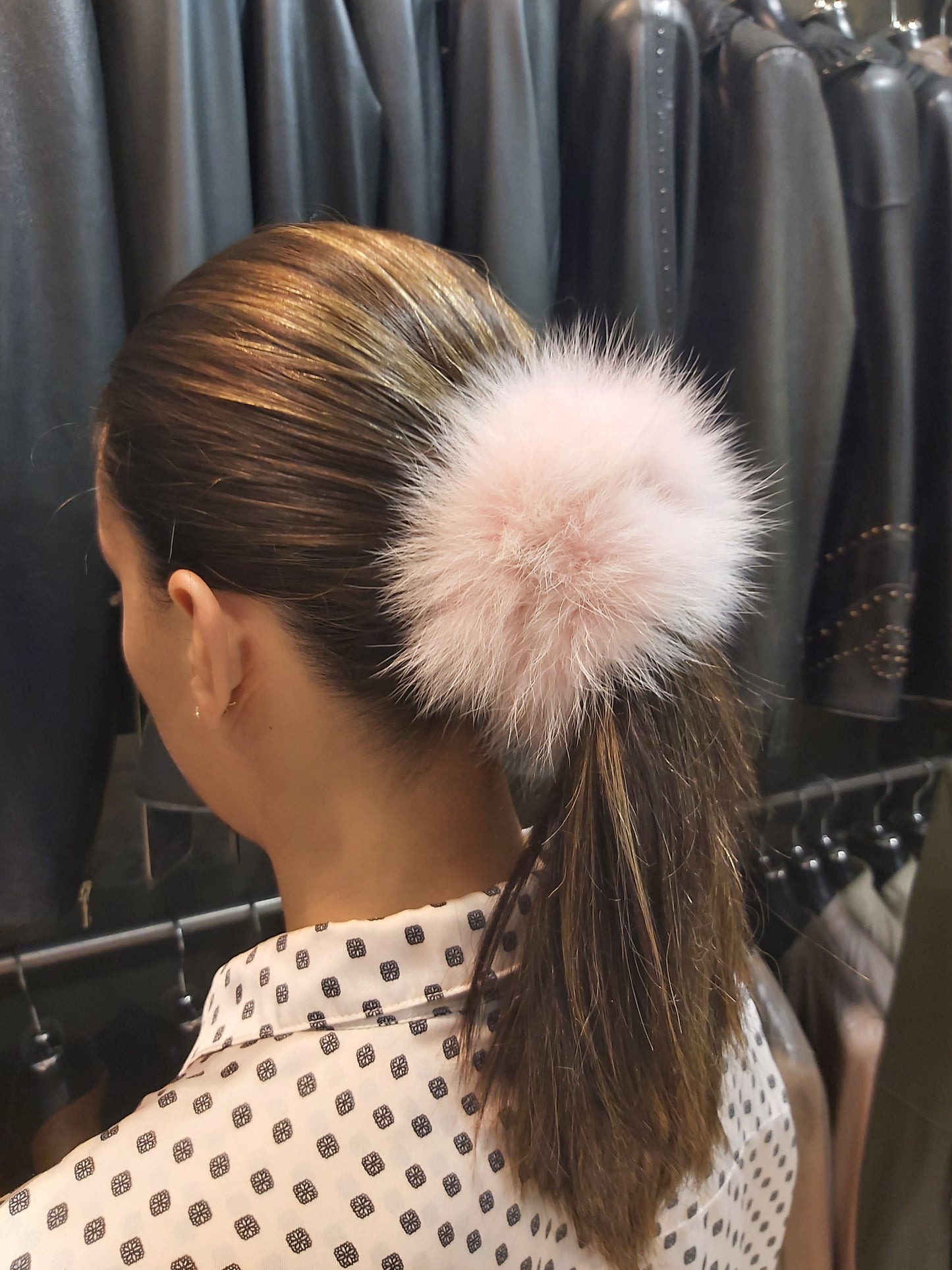 Fox Fur Scruncies