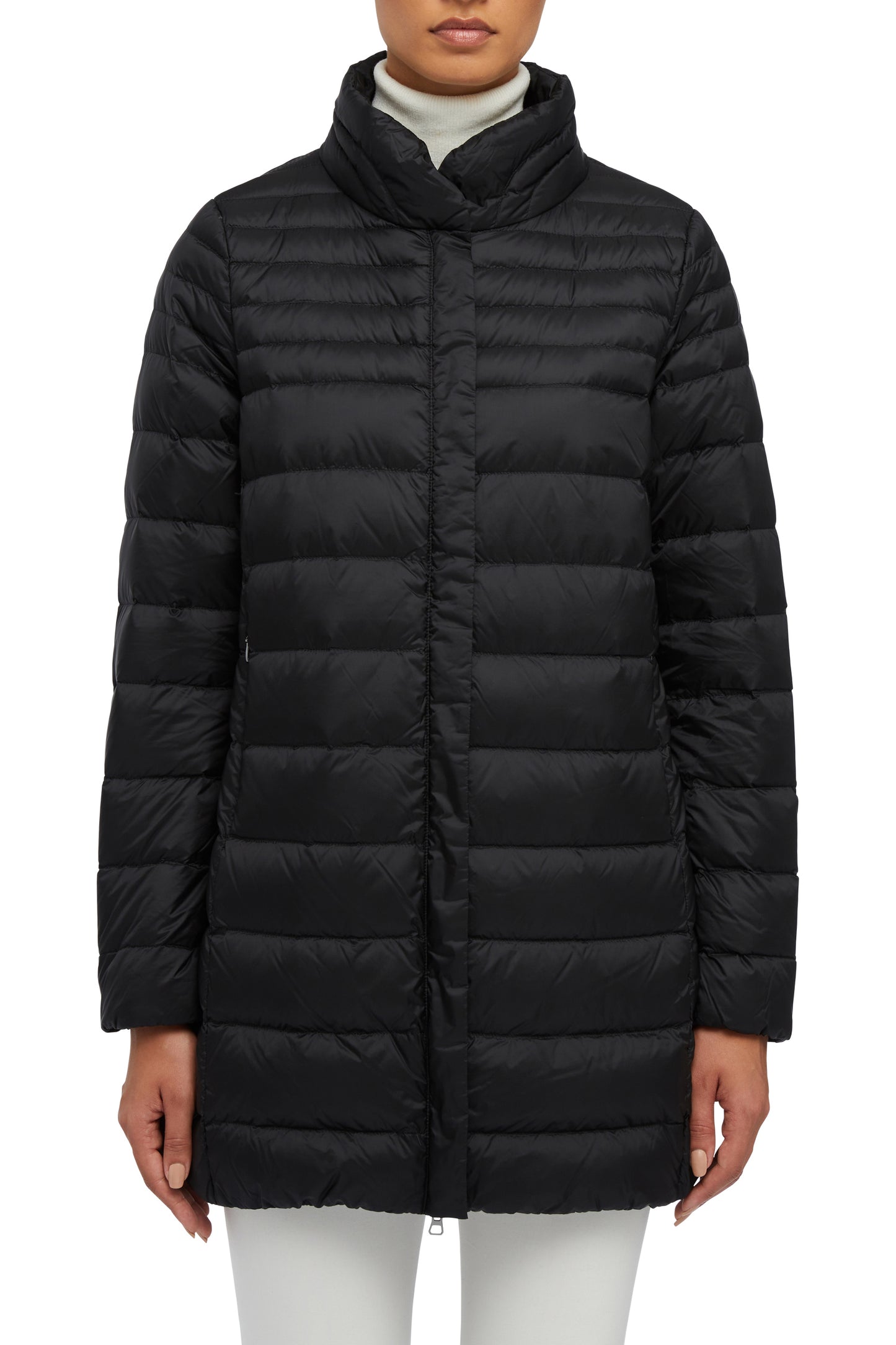 GEOX - JAYSEN - Women's  Real Down Black Coat