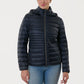 GEOX -JAYSEN-  Hooded  Blue  Short down jacket