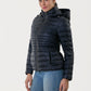 GEOX -JAYSEN-  Hooded  Blue  Short down jacket