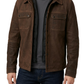 LUCA - Men's Brown Nubuck Jacket