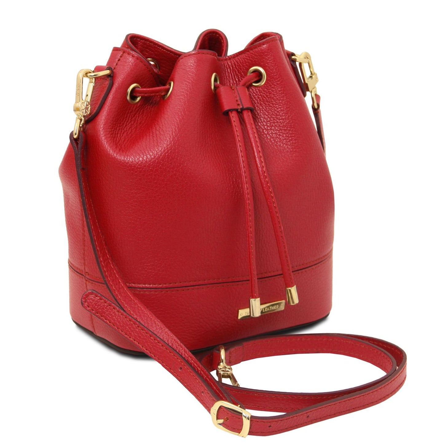 Δερμάτινη Βucket Bag Πουγκί TL142146 σε Ποικιλία Χρωμάτων