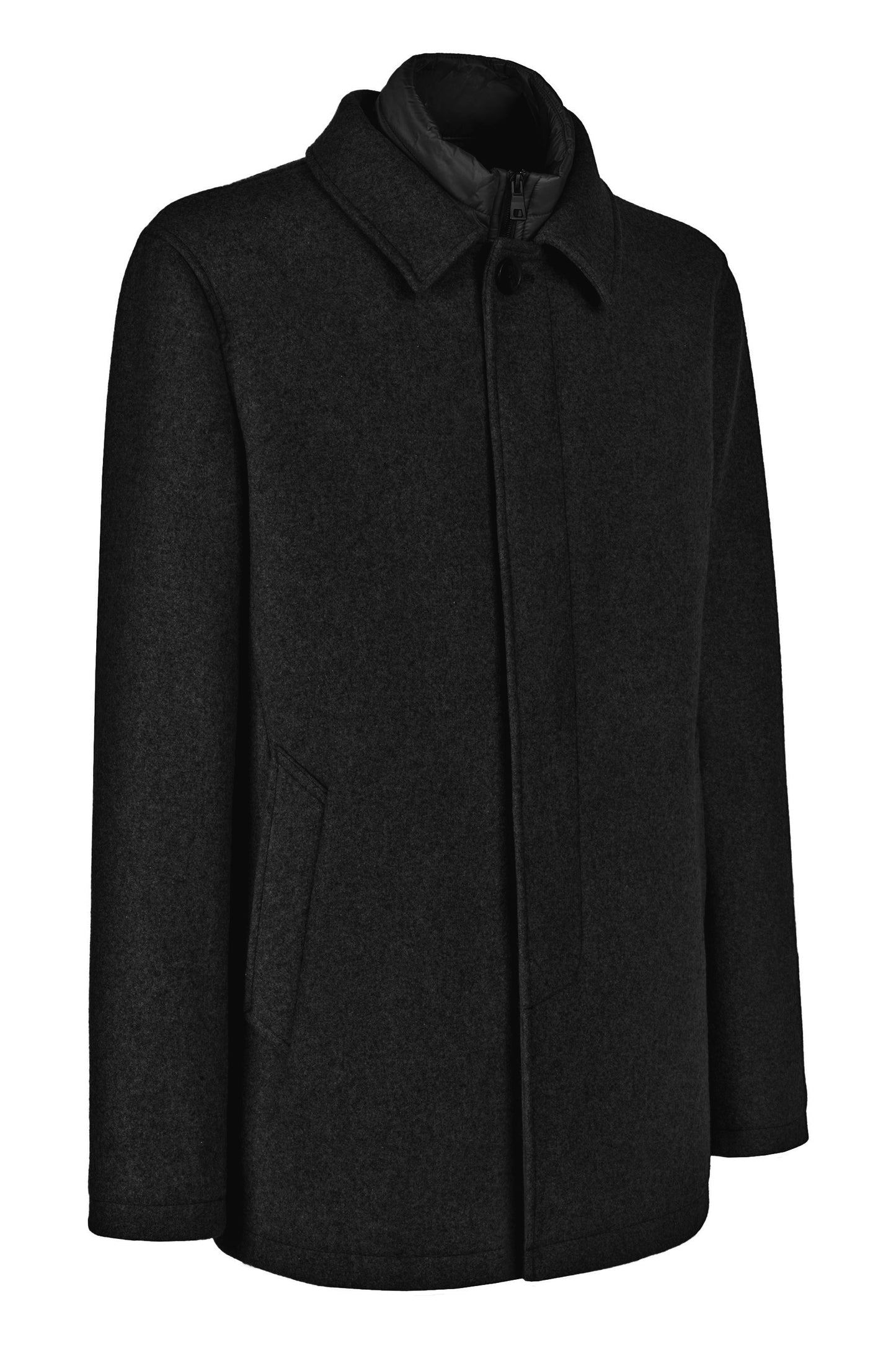 GEOX MONREALE – Ανδρικό Μάλλινο Τζάκετ Twill Weave