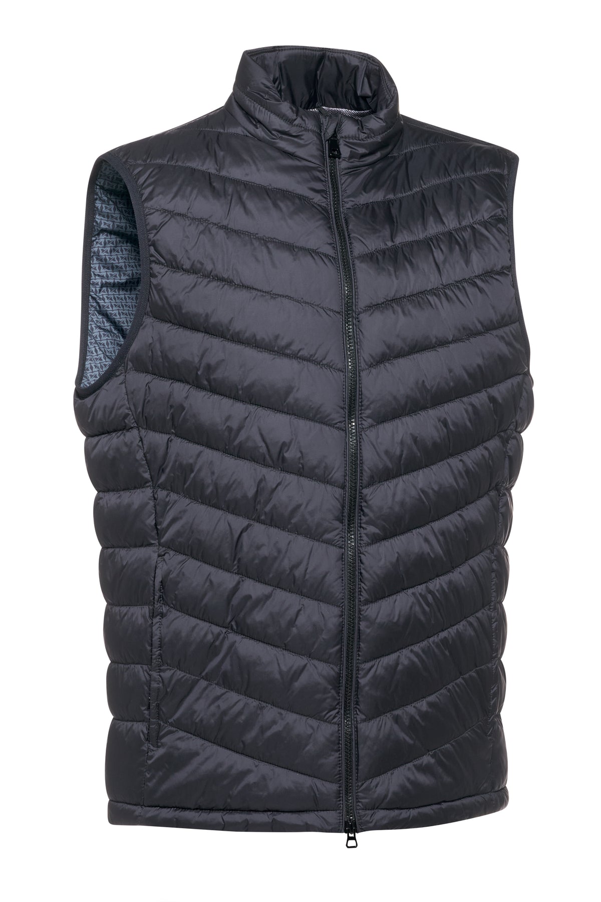 GEOX - BRANTHON- Blue Sleeveless Jacket