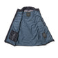 GEOX - BRANTHON- Blue Sleeveless Jacket