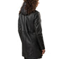 MILENE - Women's Leather Parka Coat
