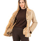 2197- Women's Beige Sheepskin Jacket