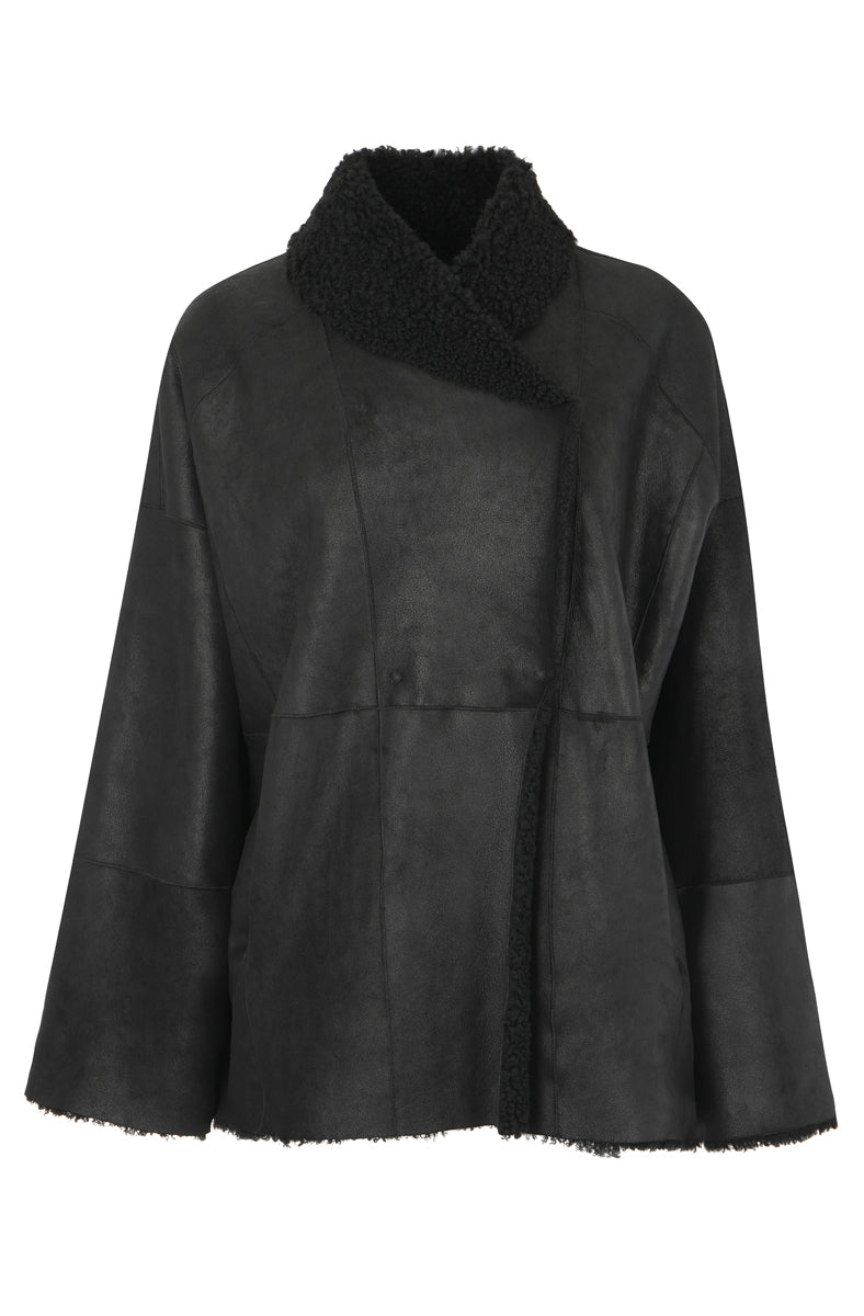 GIMOS- Women's Reversible Sheepskin Jacket