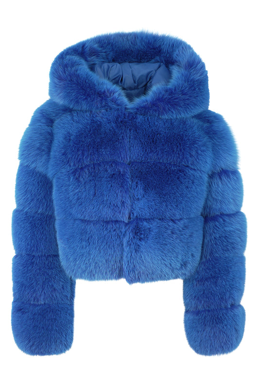 Blue Electric Fox Jacket