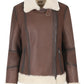 Women's Brown Sheepskin Jacket