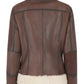 Women's Brown Sheepskin Jacket