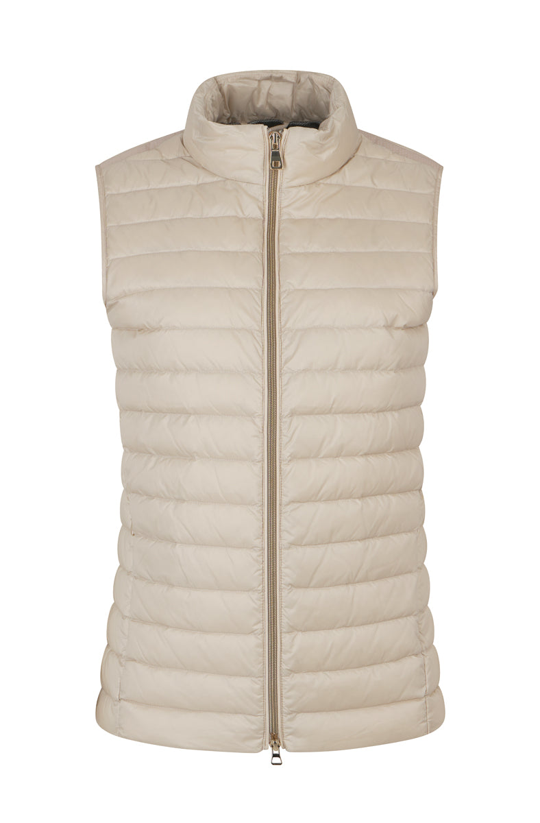 GEOX - JAYSEN- Γυναικείο Αδιάβροχο Μπεζ Γιλέκο