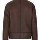 Ανδρικό Καφέ Αντικέ Σιπ-σκιν Τζάκετ 