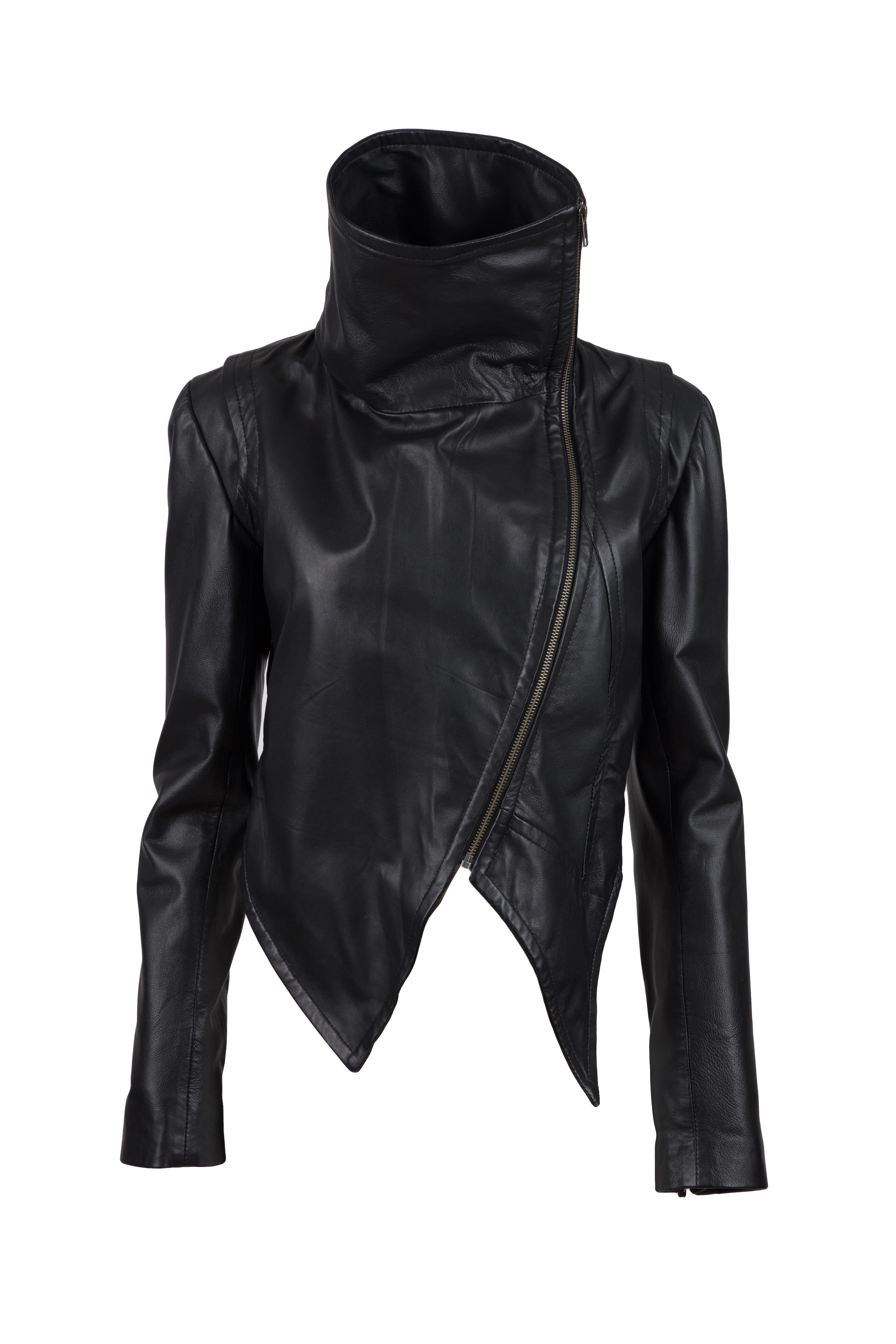 7774-Handmade Women's REAL SOFT short LEATHER jacket with urban