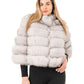 Women's cropped  Fur Jacket