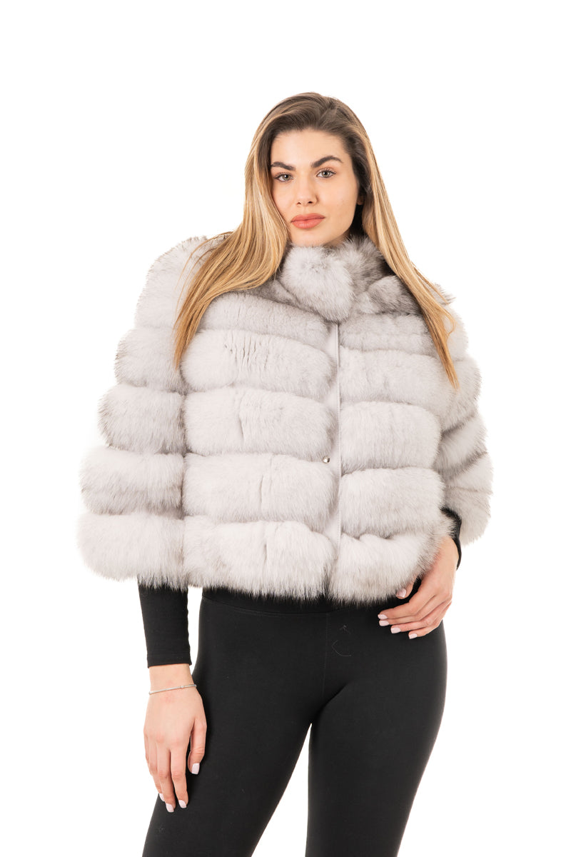 Women's cropped  Fur Jacket