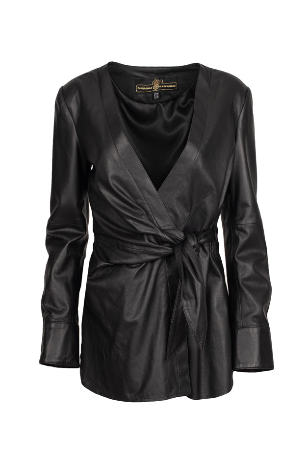 HOPE - Women's Black  Leather Jacket