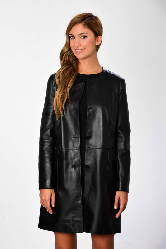 JASMINE - Handmade Leather coat