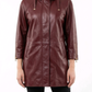MORENA – Grey Elephant Handmade Leather Coat