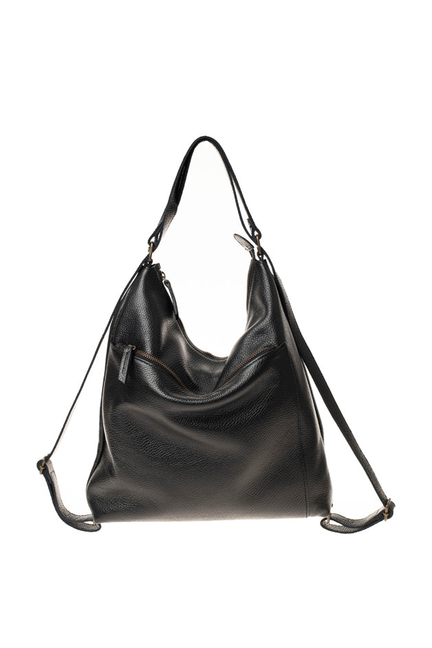 HELOR - Χειροποίητη Δερμάτινη Backpack ή Ώμου Τσάντα