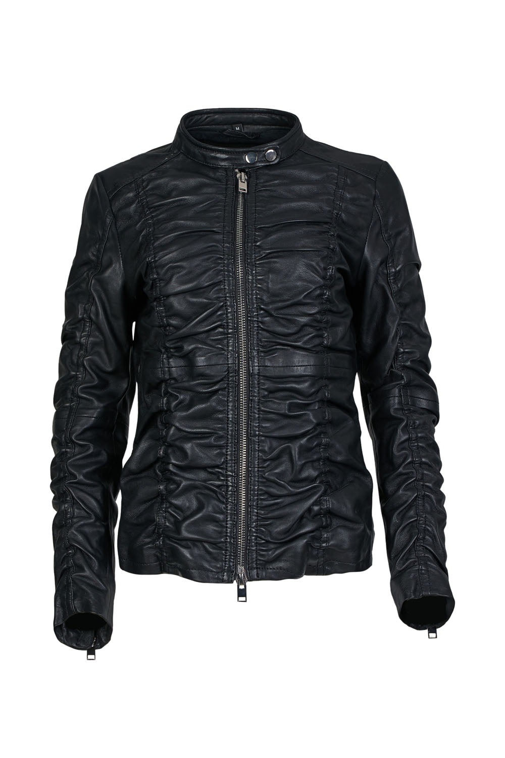 NAEMI-Black Leather Jacket