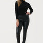 ROCHE - Plonge Leather Stretch Legging