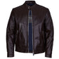 ROCKY - Men's Brown Leather Jacket