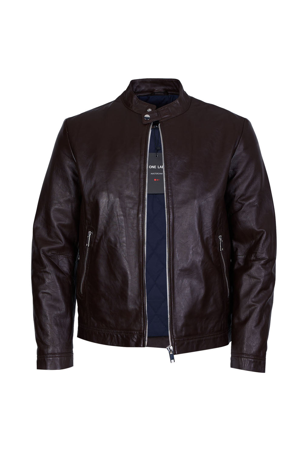 ROCKY - Men's Brown Leather Jacket