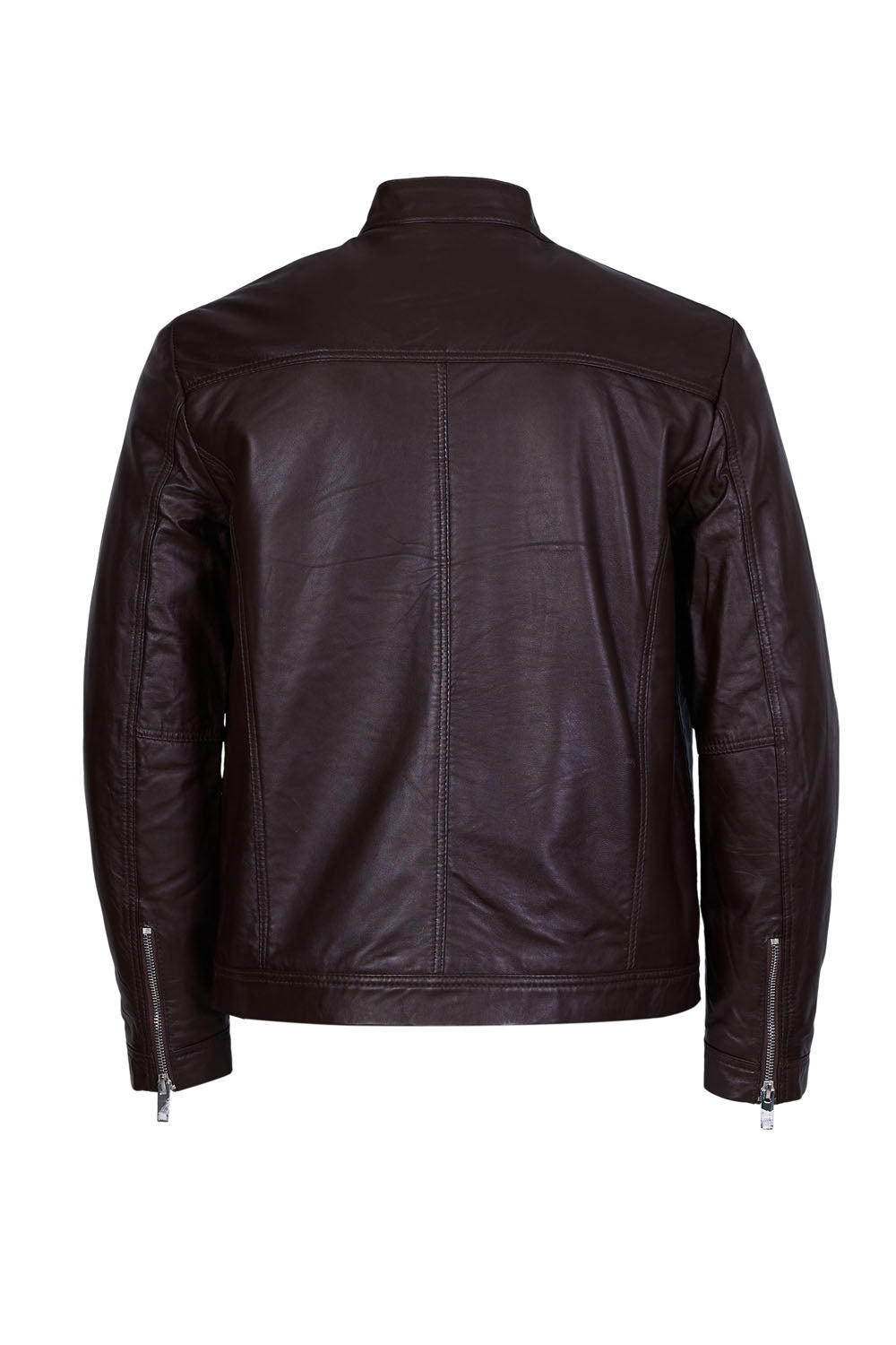 ROCKY - Men's Brown Leather Jacket