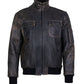 RUSSEL - Bomber Zstone  Leather Jacket