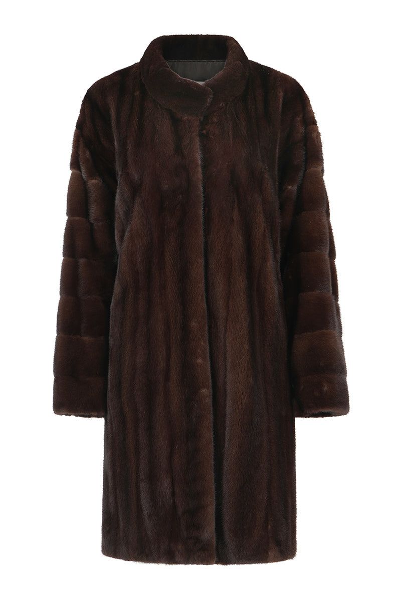 Brown Mink Coat
