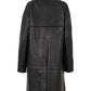 Women's Genuine Leather Trench Coat